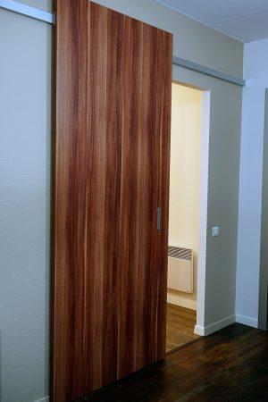 Porte suspendue coulissante