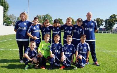 Les jeunes U11 de Brumath aux couleurs de Plakar Concept