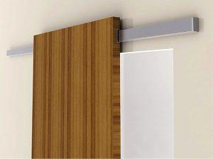 Rail haut pour porte suspendue