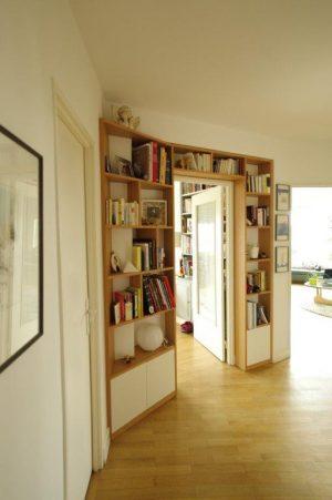 Agencement bibliothèque sur mesure
