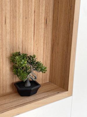 Niche en multiligne huilé