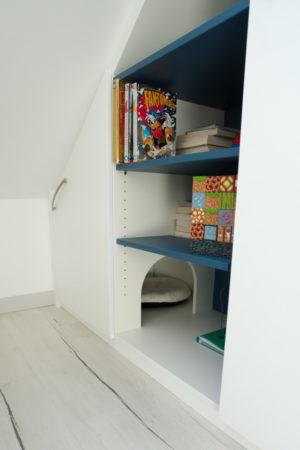 Découpe pour la niche à chat !