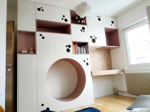 Magnifique design en MDF laqué