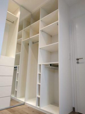 Dressing ouvert tout en blanc