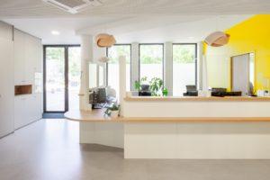 Centre médical CSMI vue d’ensemble accueil et placards